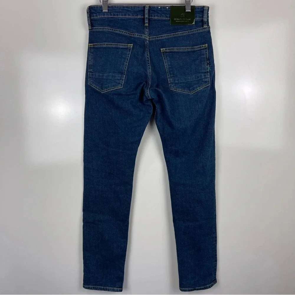 Scotch & Soda Ralston Button Fly Slim Fit Jeans Dark Wash Men's Size 30x32 - Picture 2 of 10
